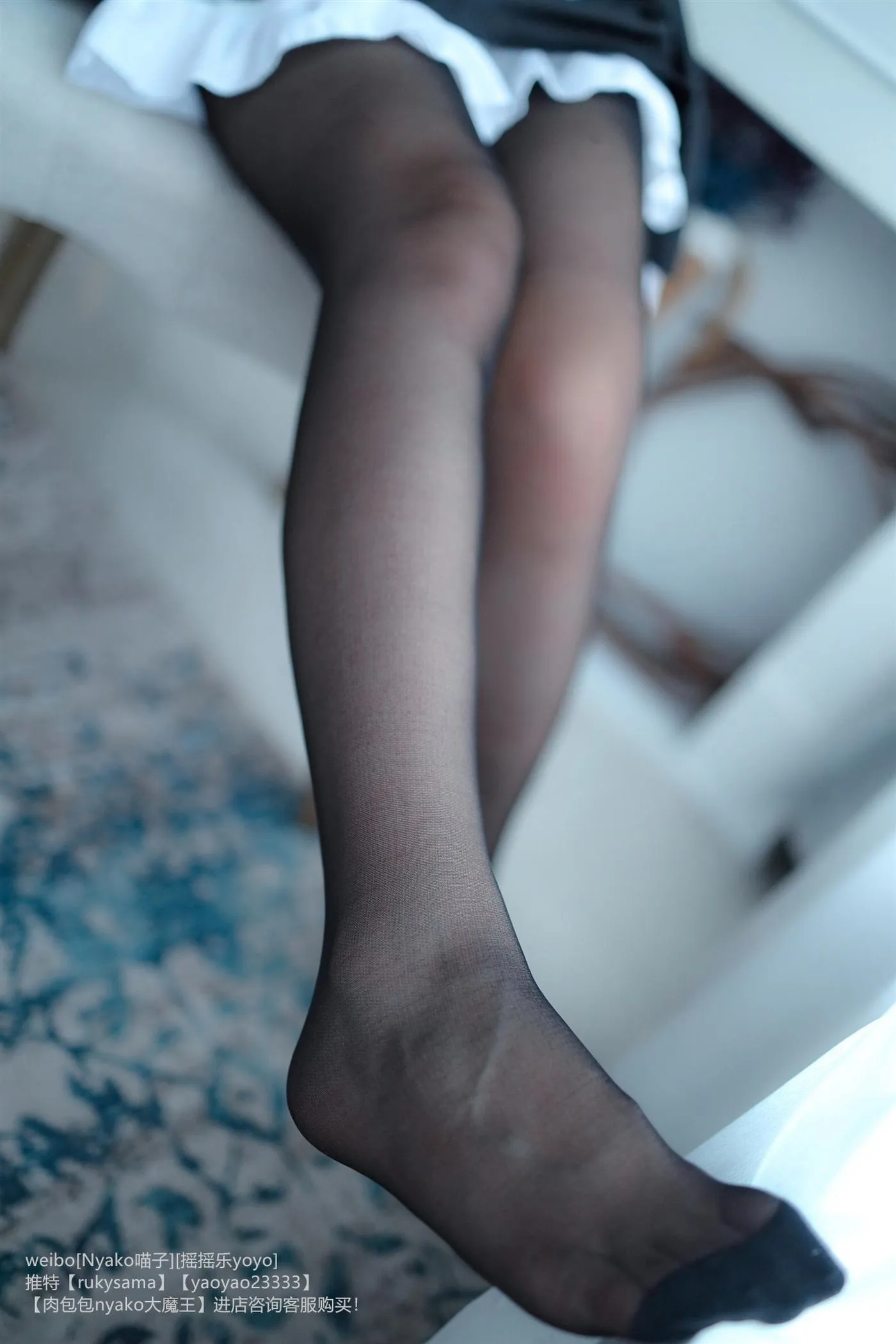 Nyako喵子 – NO.10 摇摇乐 双人女仆 [81P]插图